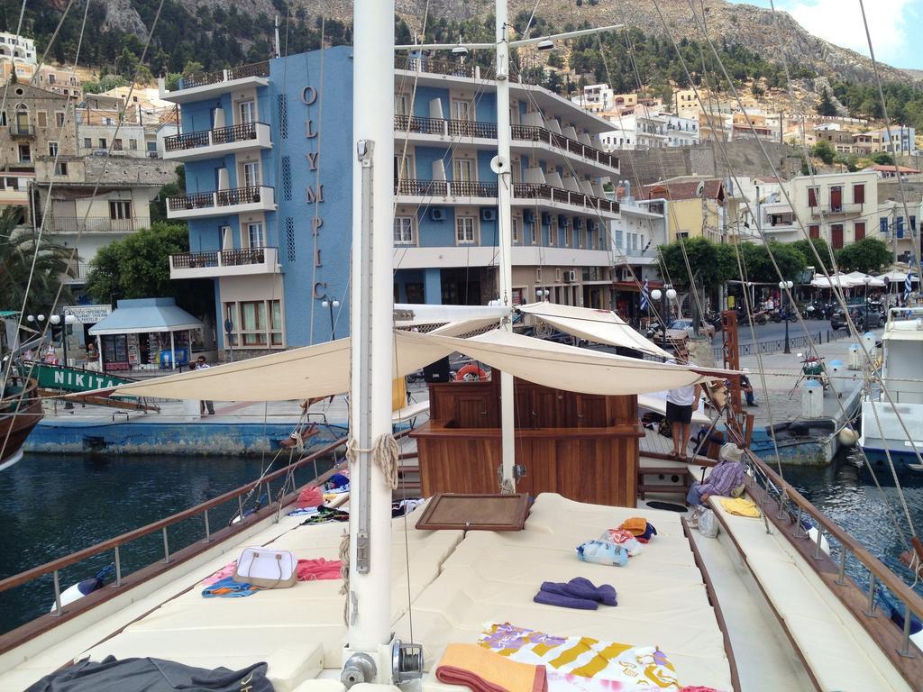 Olympic Hotel Kalymnos Town Bagian luar foto